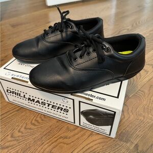 Black Drillmasters Marching Band Shoes Size Men’s 6/Women’s 8